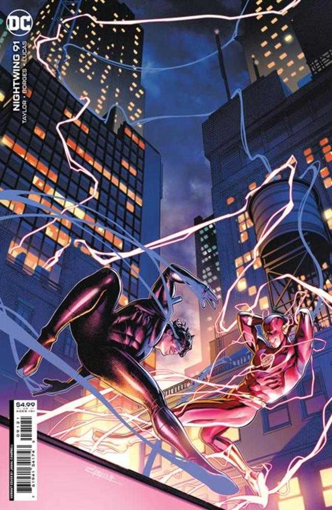 Nightwing (2016) #91 Cover B Jamal Campbell Card Stock Variant