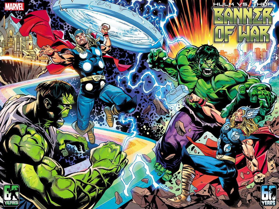 Hulk vs Thor Banner War Alpha #1 Shaw Wrpad Connecting Variant