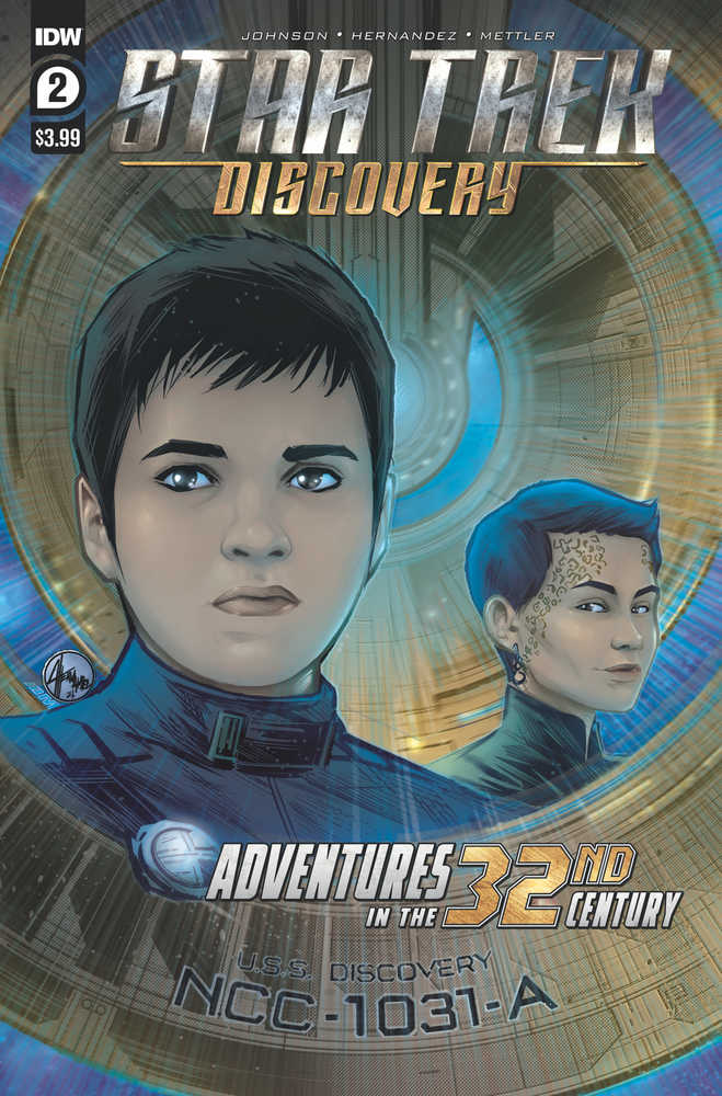 Star Trek Discovery Adventure In 32nd Century #2 (Of 4) Cover A Hern