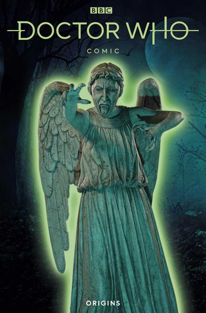 Doctor Who Origins #1 (Of 4) Cover B Weeping Angel Glow In Dar