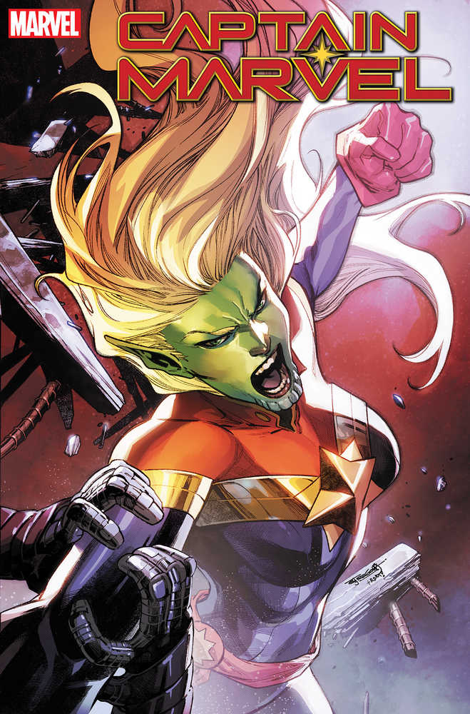 Captain Marvel (2019) #38 Segovia Skrull Variant