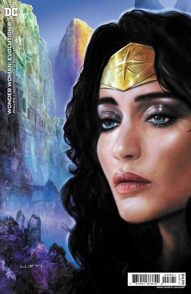 Wonder Woman Evolution #8 (Of 8) Cover B Liam Sharp Card Stock Variant