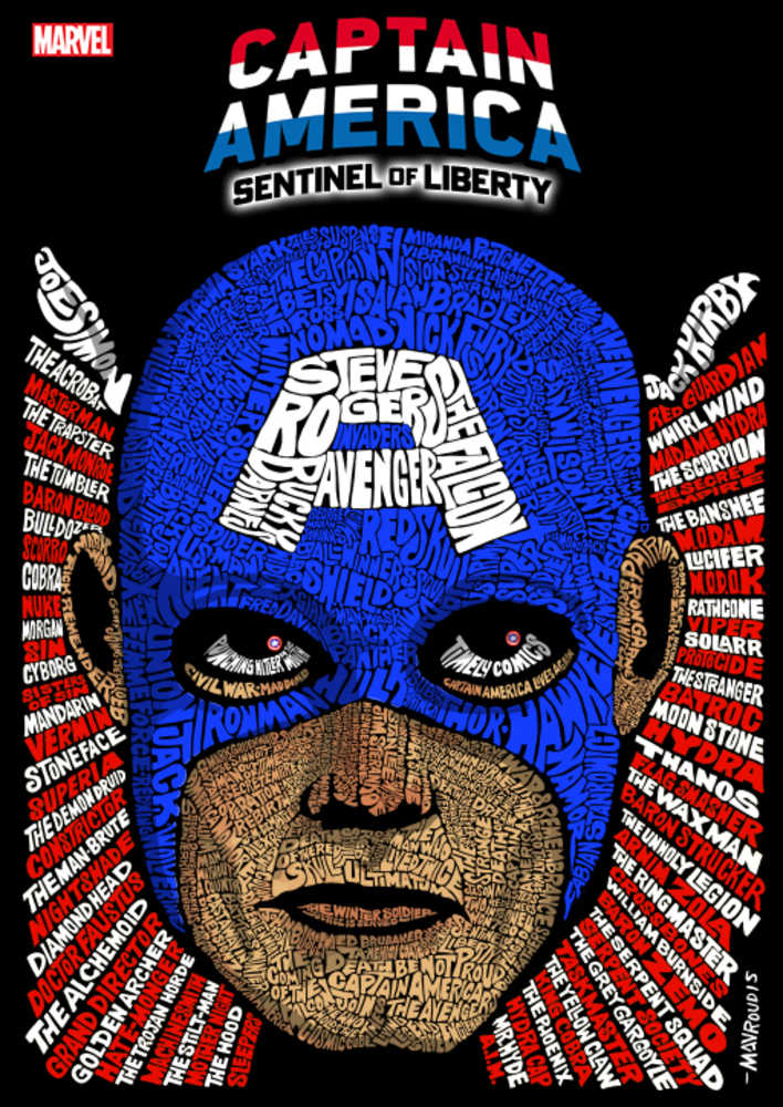 Captain America Sentinel Of Liberty #1 Mavroudis Variant <BINS>