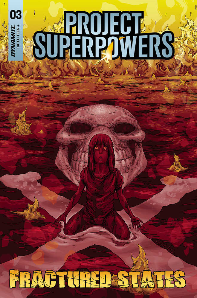 Project Superpowers Fractured States #3 Cover B Kolins