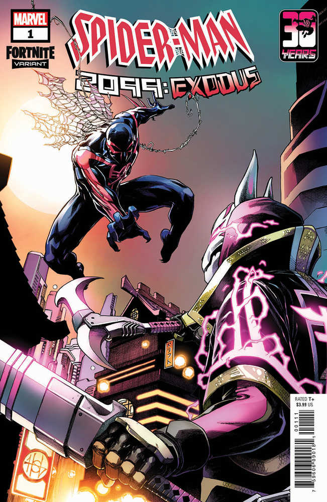 Spider-Man 2099 Exodus #1 Creees Lee Fortnite Variant