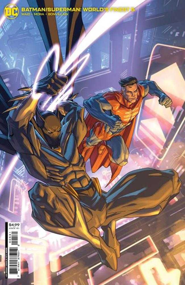 Batman Superman Worlds Finest #5 Cover C (1:25) Pete Woods Card Stock Variant