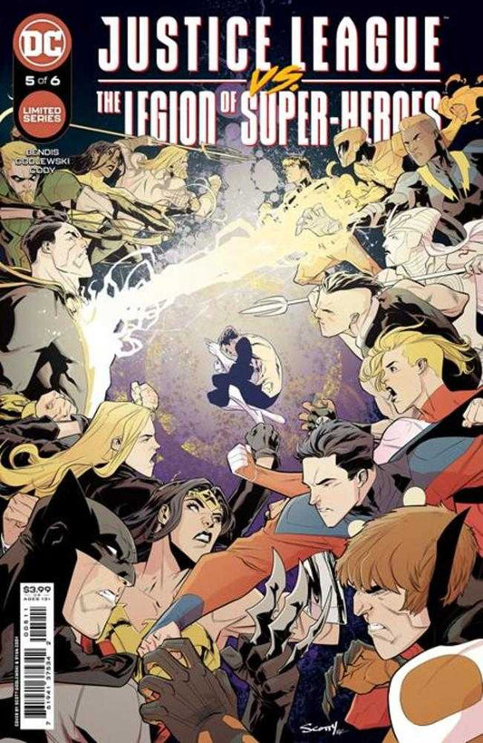 Justice League vs The Legion Of Super-Heroes #5 (Of 6) Cover A Scott Godlewski <BINS> <YS31>
