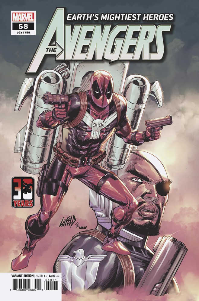 Avengers (2018) #58 Liefeld Deadpool 30th Variant