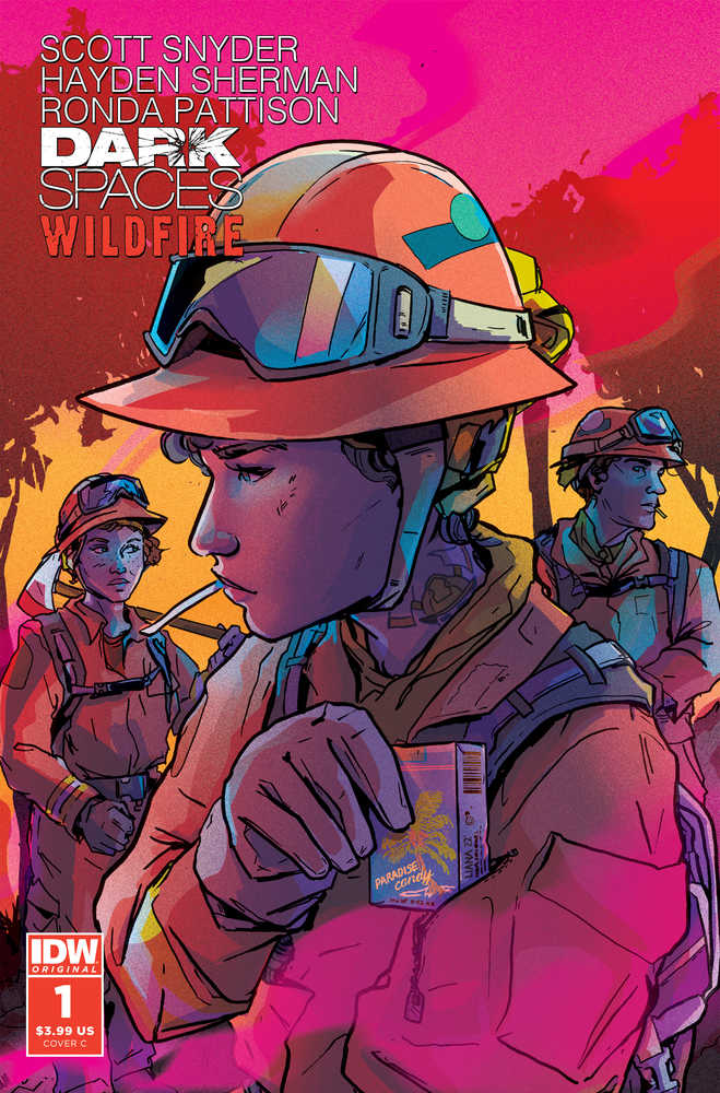 Dark Spaces Wildfire #1 Cover C Kangas