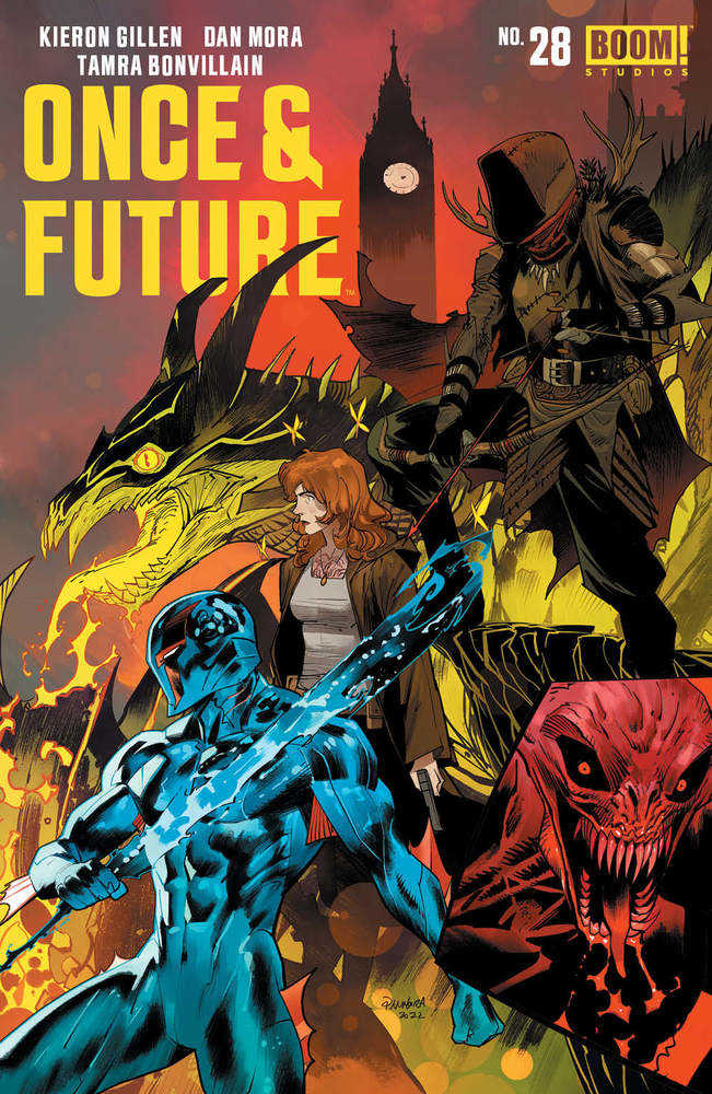 Once & Future #28 Cover A Connecting Mora