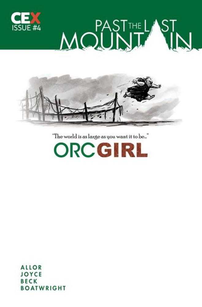 Past The Last Mountain #4 (Of 4) Cover E Orc Girl Variant