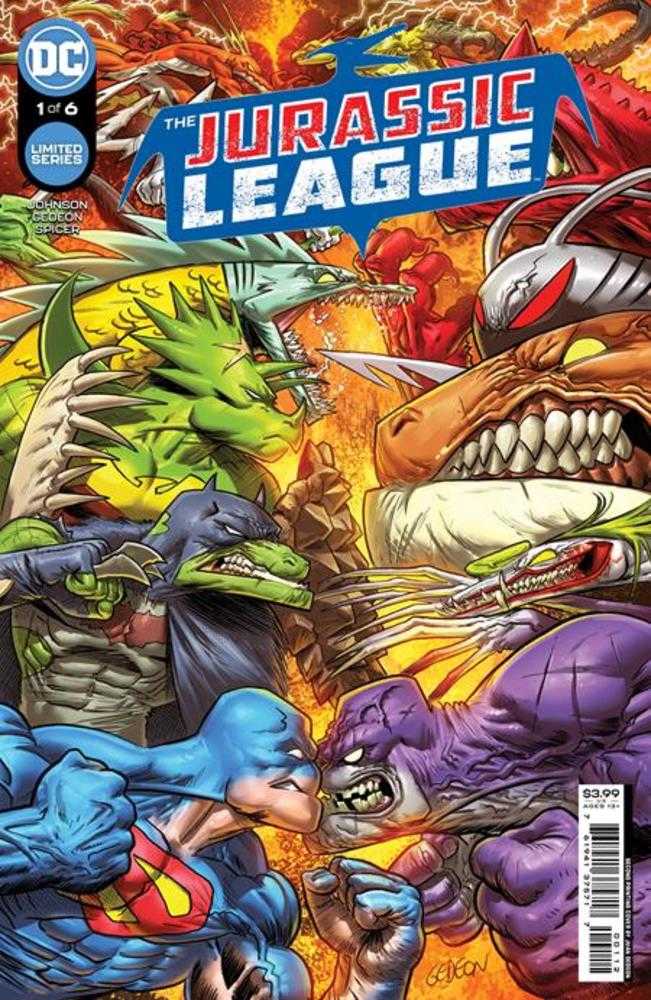 Jurassic League #1 Variant (2nd Print) Cover A Juan Gedeon <BINS> <YS23>