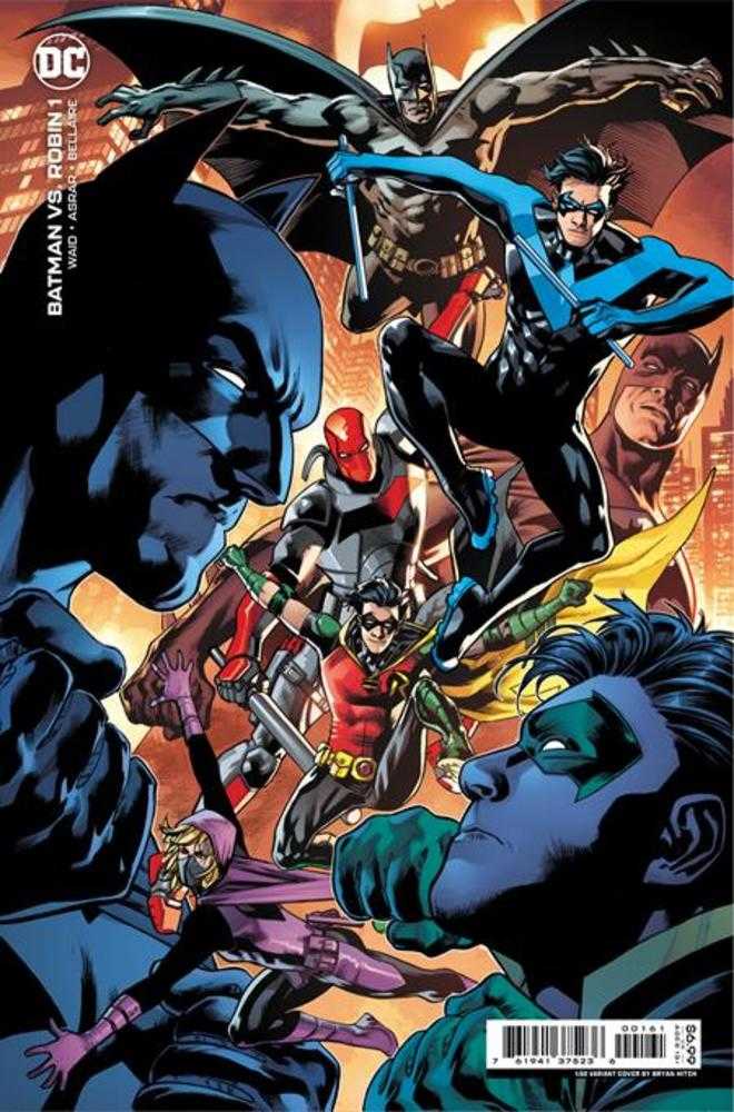 Batman vs Robin #1 (Of 5) Cover I (1:50) Bryan Hitch Card Stock Variant