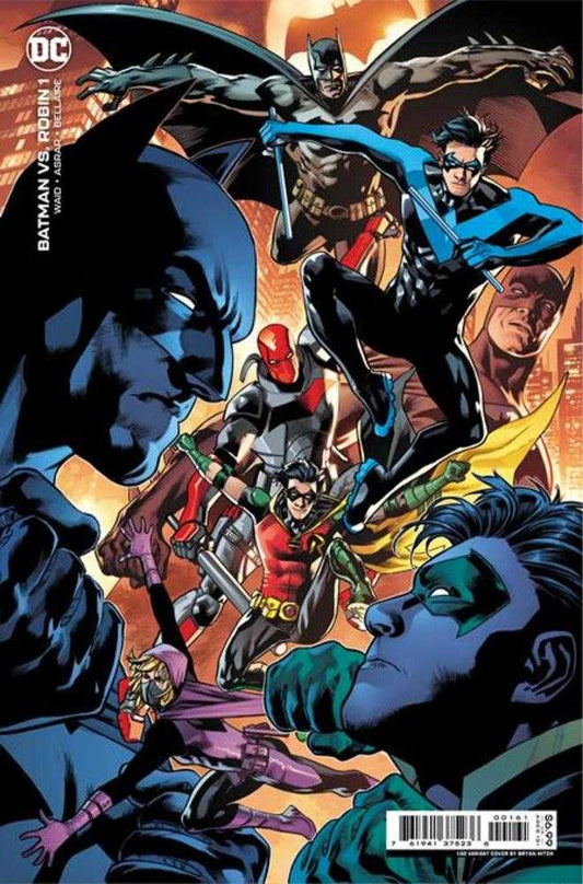 Batman vs Robin #1 (Of 5) Cover I (1:50) Bryan Hitch Card Stock Variant