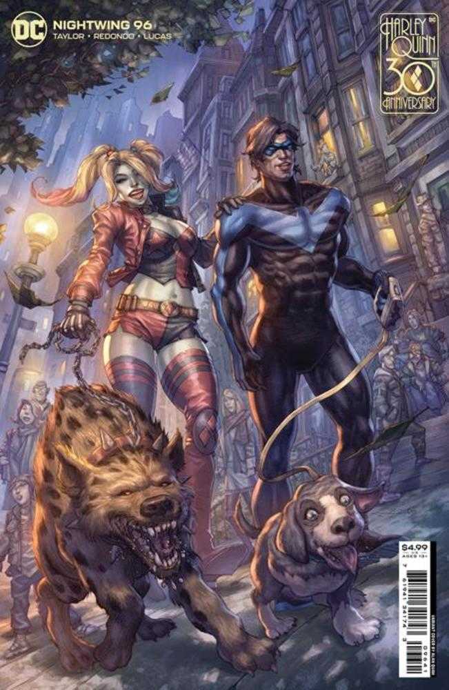 Nightwing (2016) #96 Cover C Alan Quah Harley Quinn 30th Anniversary Card Stock Variant