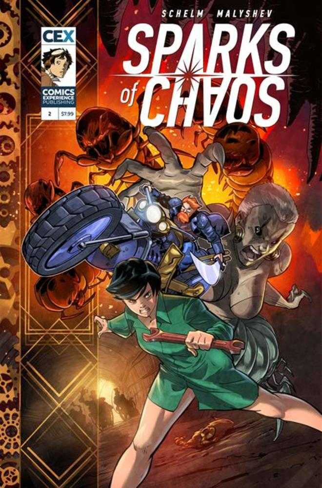 Sparks Of Chaos #2 (Of 3) Cover B Alex Malyshev Variant