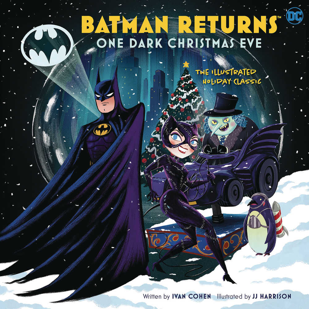 Batman Returns One Dark Christmas Eve Illustrated Holiday