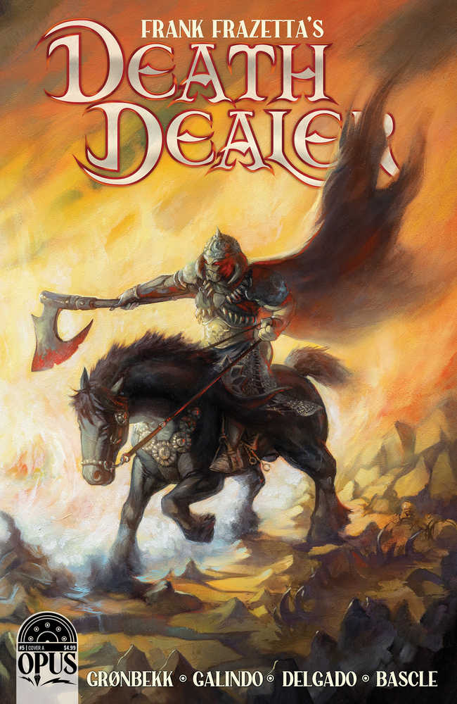 Frank Frazetta Death Dealer #5 Cover A Hetrick