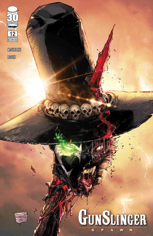 Gunslinger Spawn #12 Cover B Booth