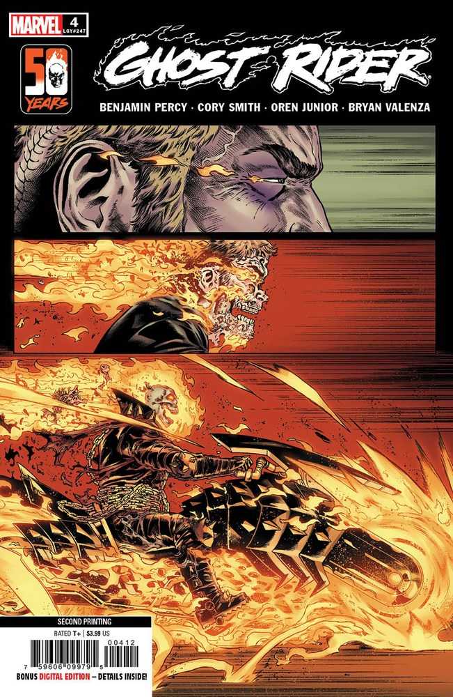 Ghost Rider (2022) #4 Variant (2nd Printing) Smith Edition <BINS>