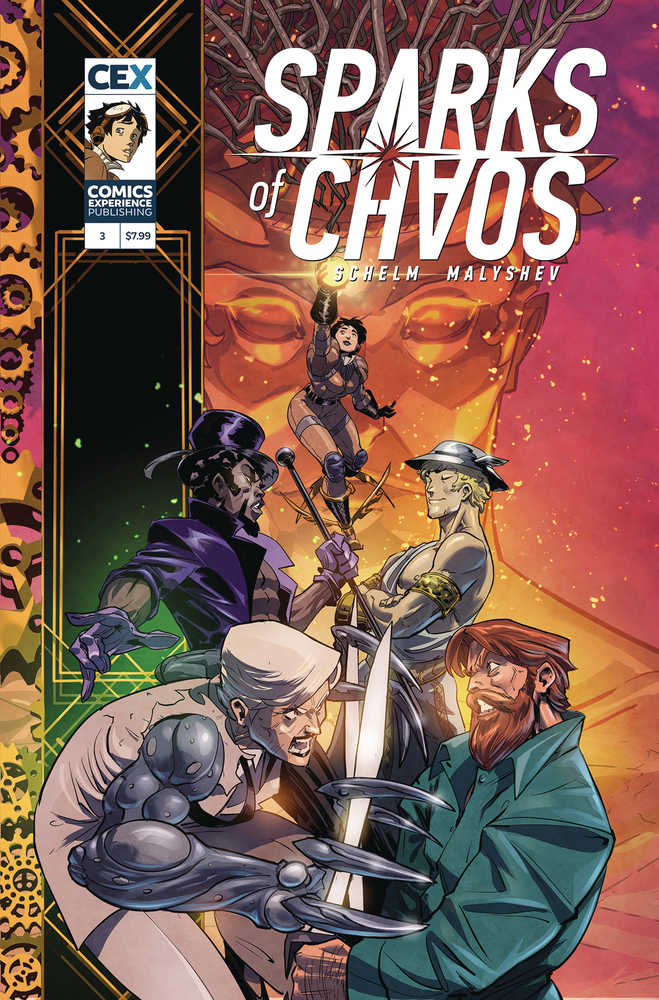 Sparks Of Chaos #3 (Of 3) Cover B Malyshev