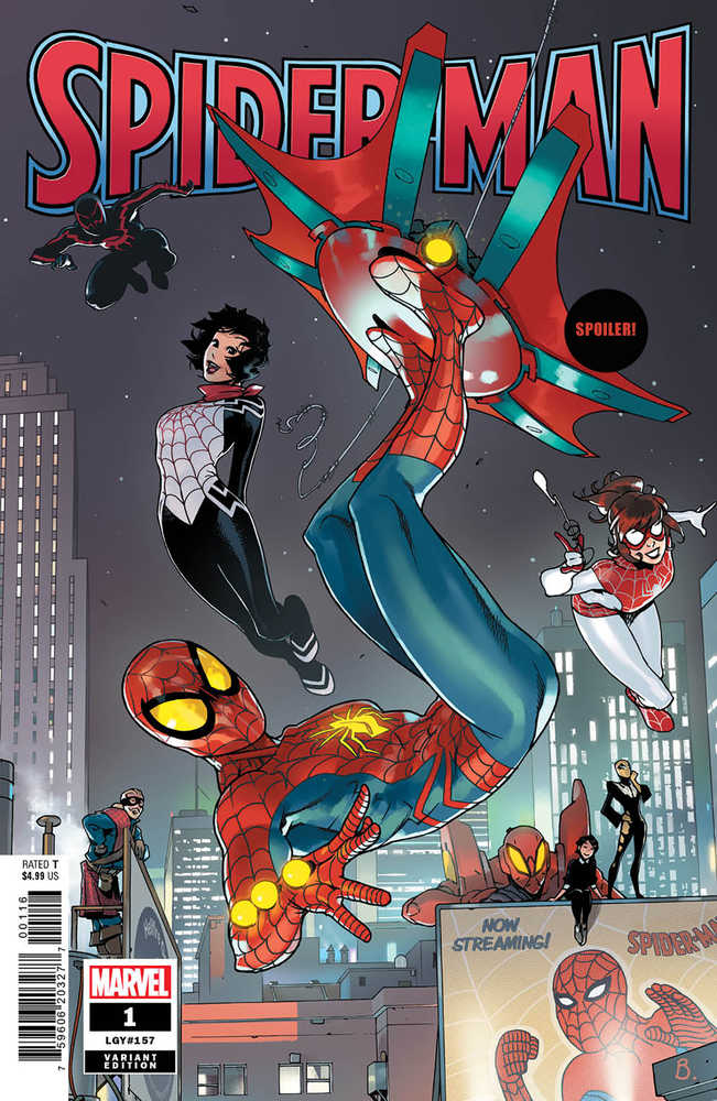 Spider-Man (2022) #1 Bengal Connecting Variant