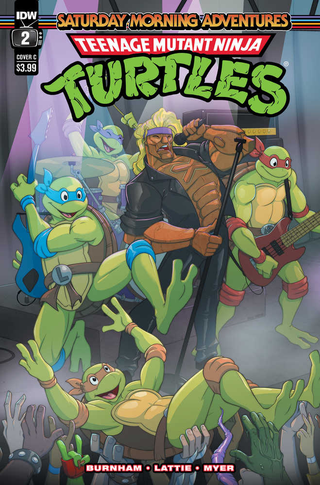 Teenage Mutant Ninja Turtles Saturday Morning Adventures #2 Cover C Martin