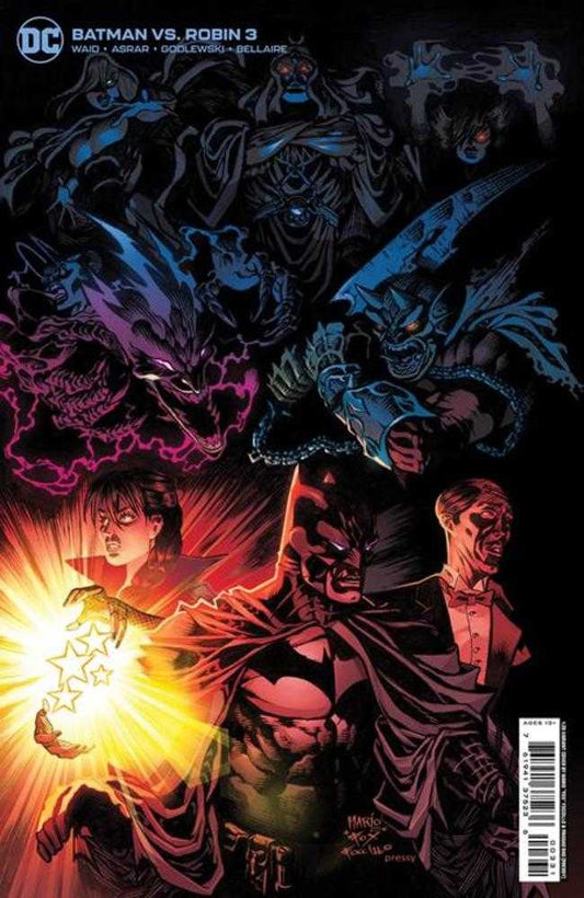 Batman vs Robin #3 (Of 5) Cover E (1:25) Mario Fox Foccillo Era Card Stock Variant