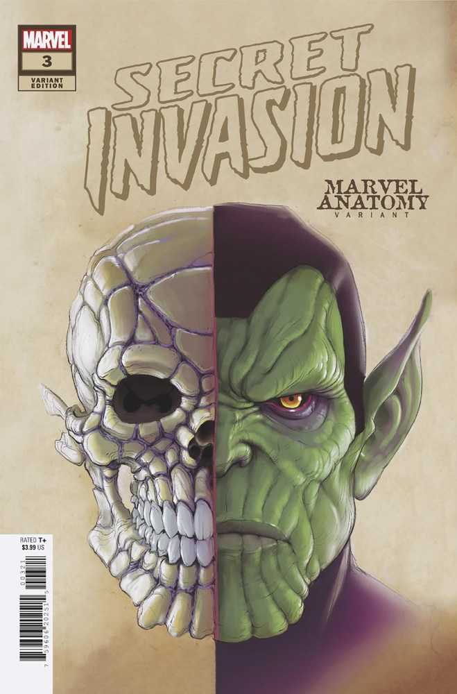 Secret Invasion (2023) #3 (Of 5) Marvel Anatomy Lobe Variant