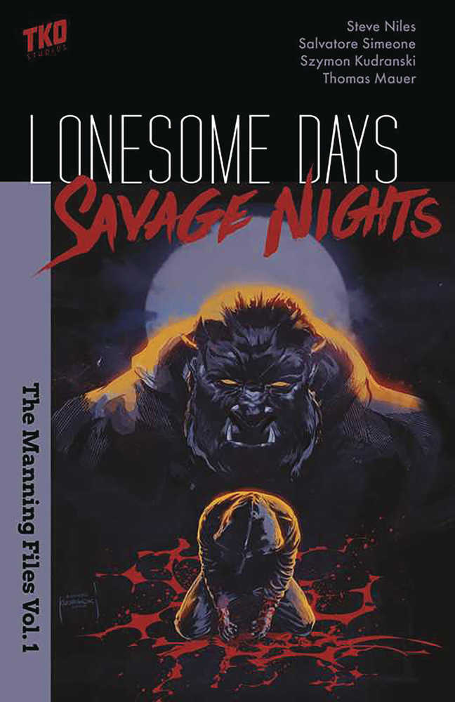 Lonesome Days Savage Nights Manning Files Graphic Novel Volume 01 (Mature)