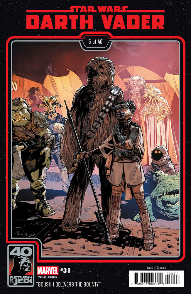 Star Wars Darth Vader (2020) #31 Return Jedi 40th Anniversary Variant