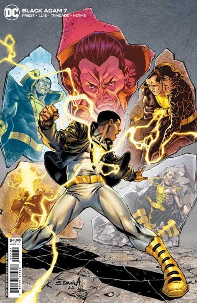 Black Adam (2022) #7 (Of 12) Cover B Sergio Davila Card Stock Variant