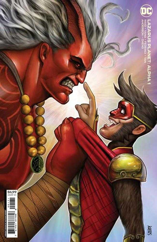 Lazarus Planet Alpha #1 (One Shot) Cover E Nathan Szerdy Card Stock Variant <BINS>
