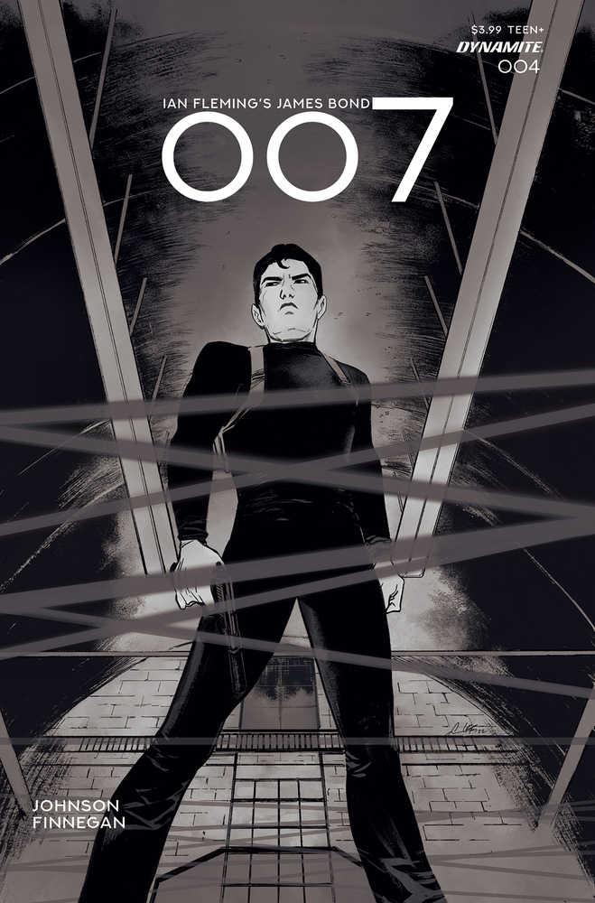 007 #4 Cover L FOC (1:7) Lee Black & White Variant Edition