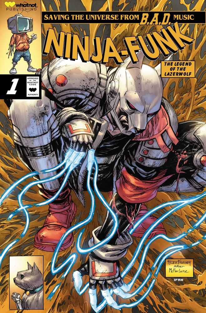 Ninja Funk #1 (Of 4) Variant (2nd Printing) Kirkham Edition (Mature) <YS24>