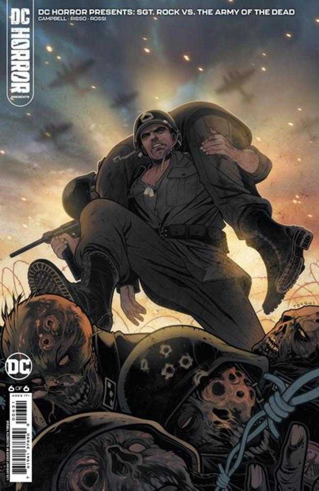 DC Horror Presents Sgt Rock vs The Army Of The Dead #6 (Of 6) Cover C 1 in 25 Elizabeth Torque Card Stock Variant (Mature)