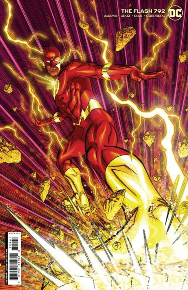 Flash (1959) #792 Cover E (1:25) Scott Kolins Card Stock Variant (One-Minute War)