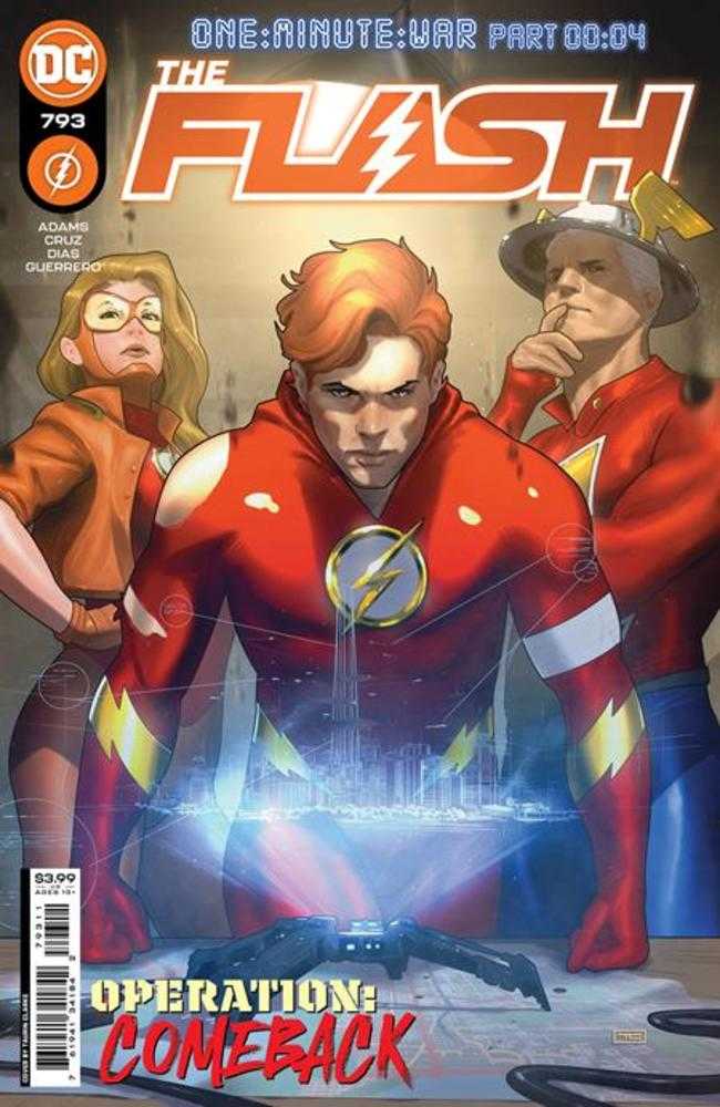 Flash (1959) #793 [One-Minute War] Cover A Taurin Clarke <BINS>