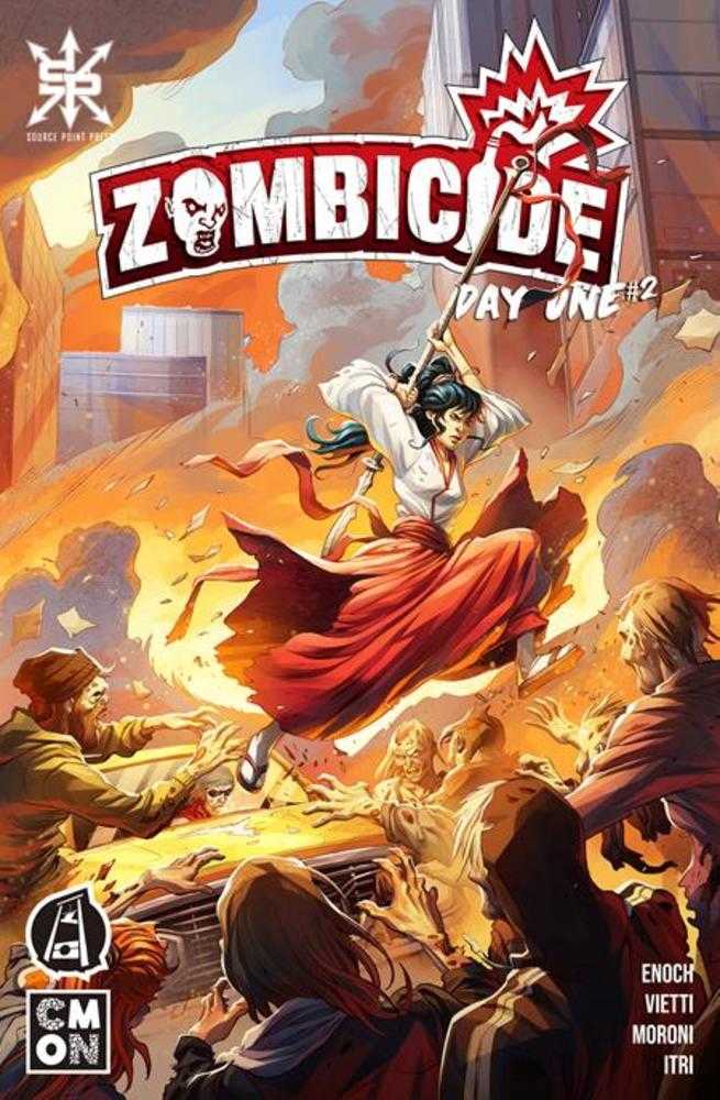 Zombicide Day One #2 (Of 4) Cover B Riccardo Crosa Variant (Mature)