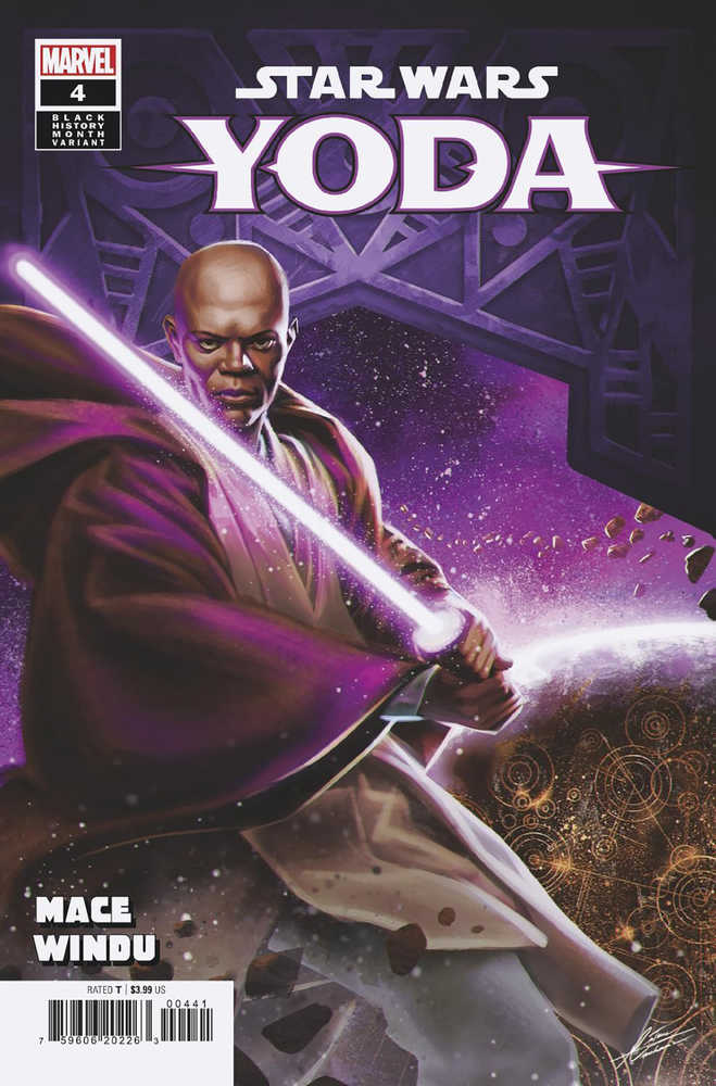 Star Wars Yoda #4 Manhanini Black History Month Variant