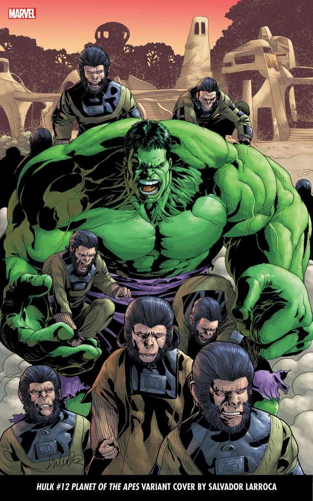Hulk (2022) #12 Larroca Planet Of Apes Variant