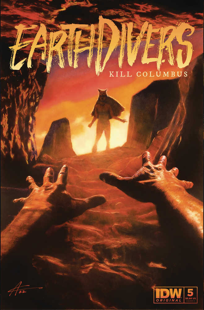 Earthdivers #6 Cover C Campbell (Mature)