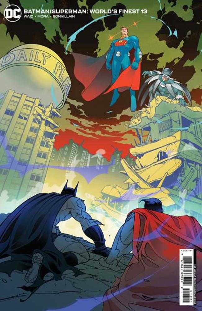 Batman Superman Worlds Finest #13 Cover E (1:50) Baldemar Rivas Card Stock Variant
