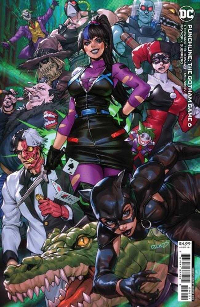 Punchline The Gotham Game #6 (Of 6) Cover B Derrick Chew Card Stock Variant <BINS>