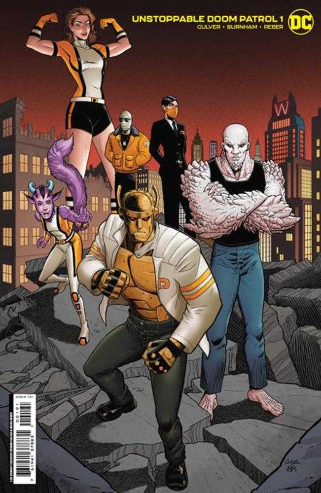 Unstoppable Doom Patrol #1 (Of 6) Cover D (1:25) Dennis Culver Card Stock Variant