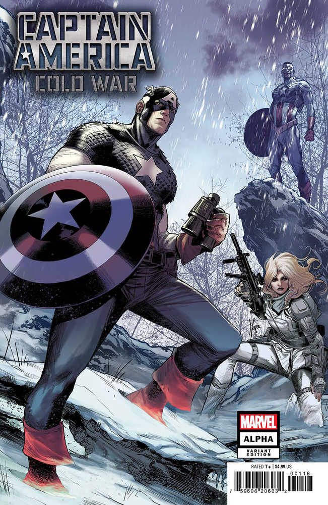 Captain America Cold War Alpha #1 Checchetto (1:25) Variant