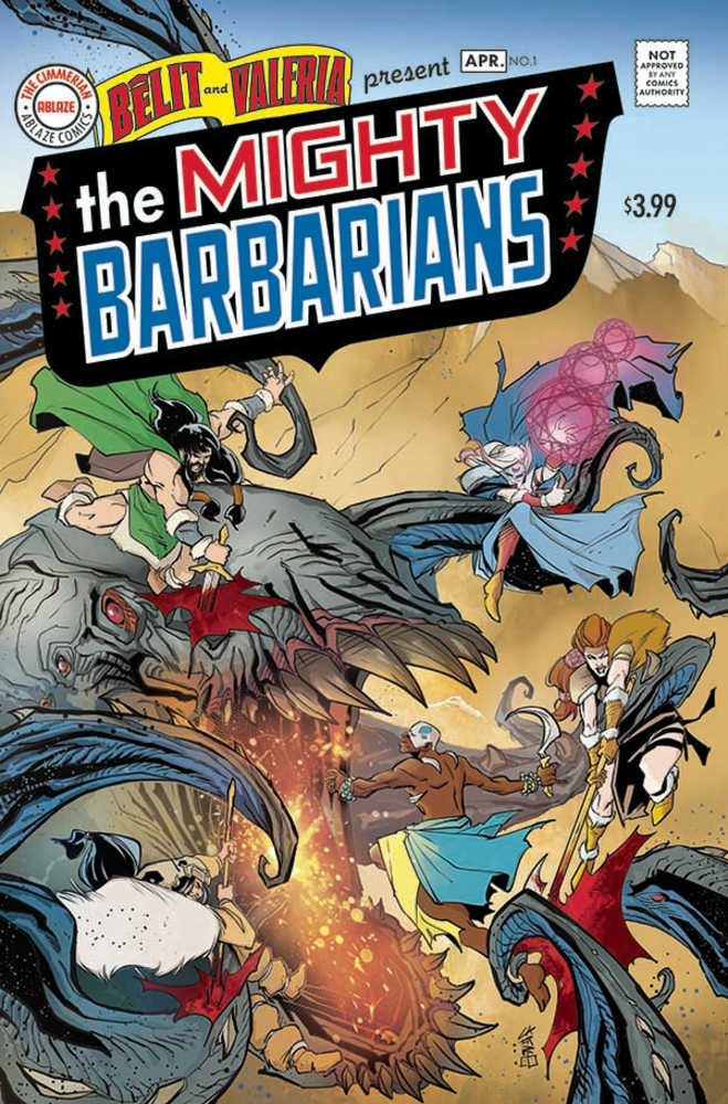 Mighty Barbarians #1 Cover D Cafaro Homage (Mature)