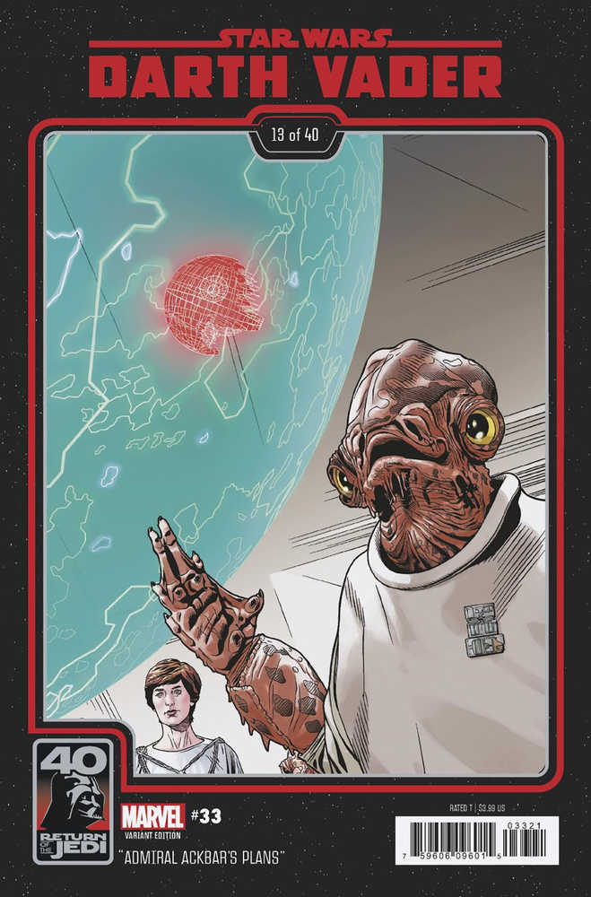 Star Wars Darth Vader (2020) #33 Return Jedi 40th Anniversary Variant