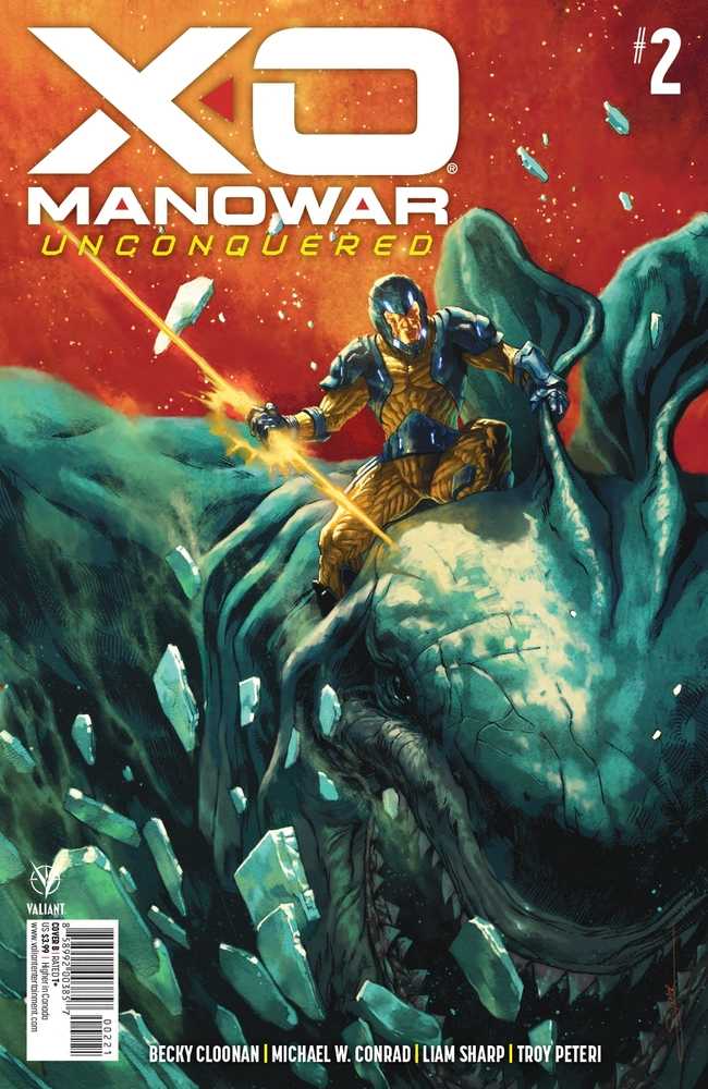 X-O Manowar Unconquered #2 Cover B Secher (Mature) <YS30>