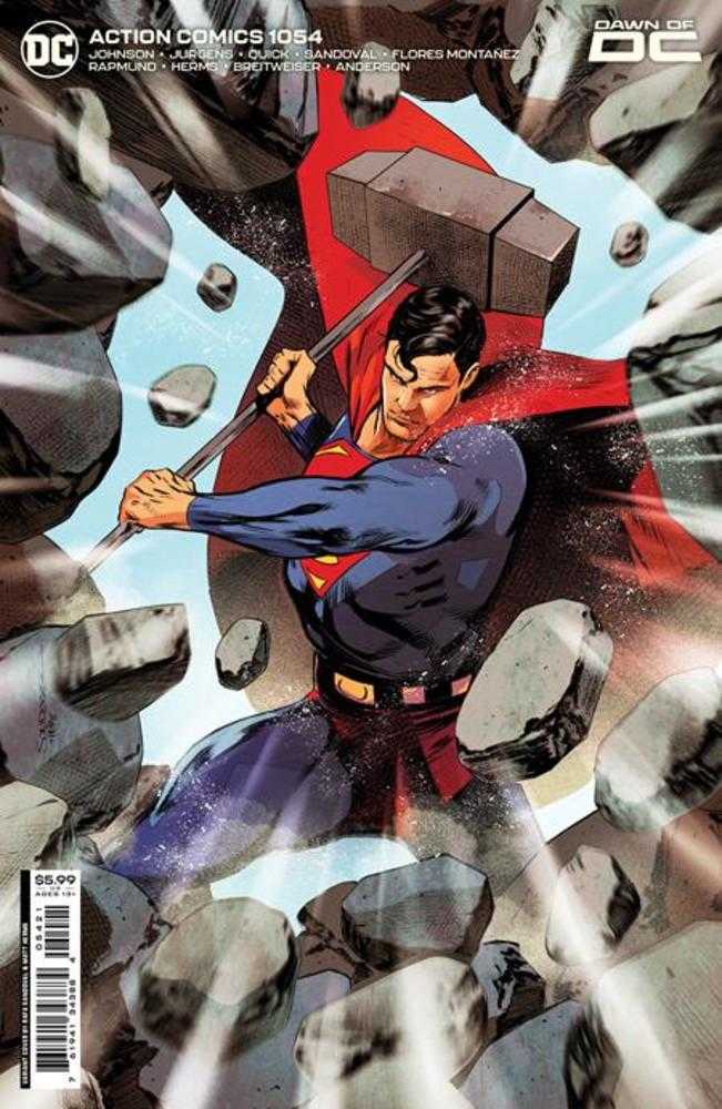 Action Comics #1054 Cover B Rafa Sandoval Card Stock Variant